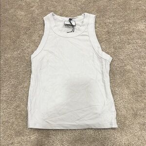 Classic White Sleeveless Top